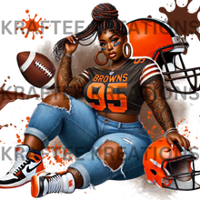 Load image into Gallery viewer, CURVY 95 BROWNS GIRL