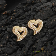 Load image into Gallery viewer, Nicole's Heart Earrings