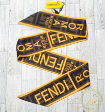 Load image into Gallery viewer, Fend* Mini/Skinny Print Scarf