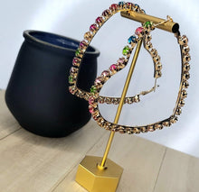 Load image into Gallery viewer, Dashing Heart Earrings