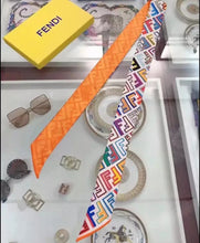 Load image into Gallery viewer, Fly & Fab Mini/Skinny Print Scarf