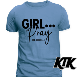 GIRL PRAY T-SHIRT