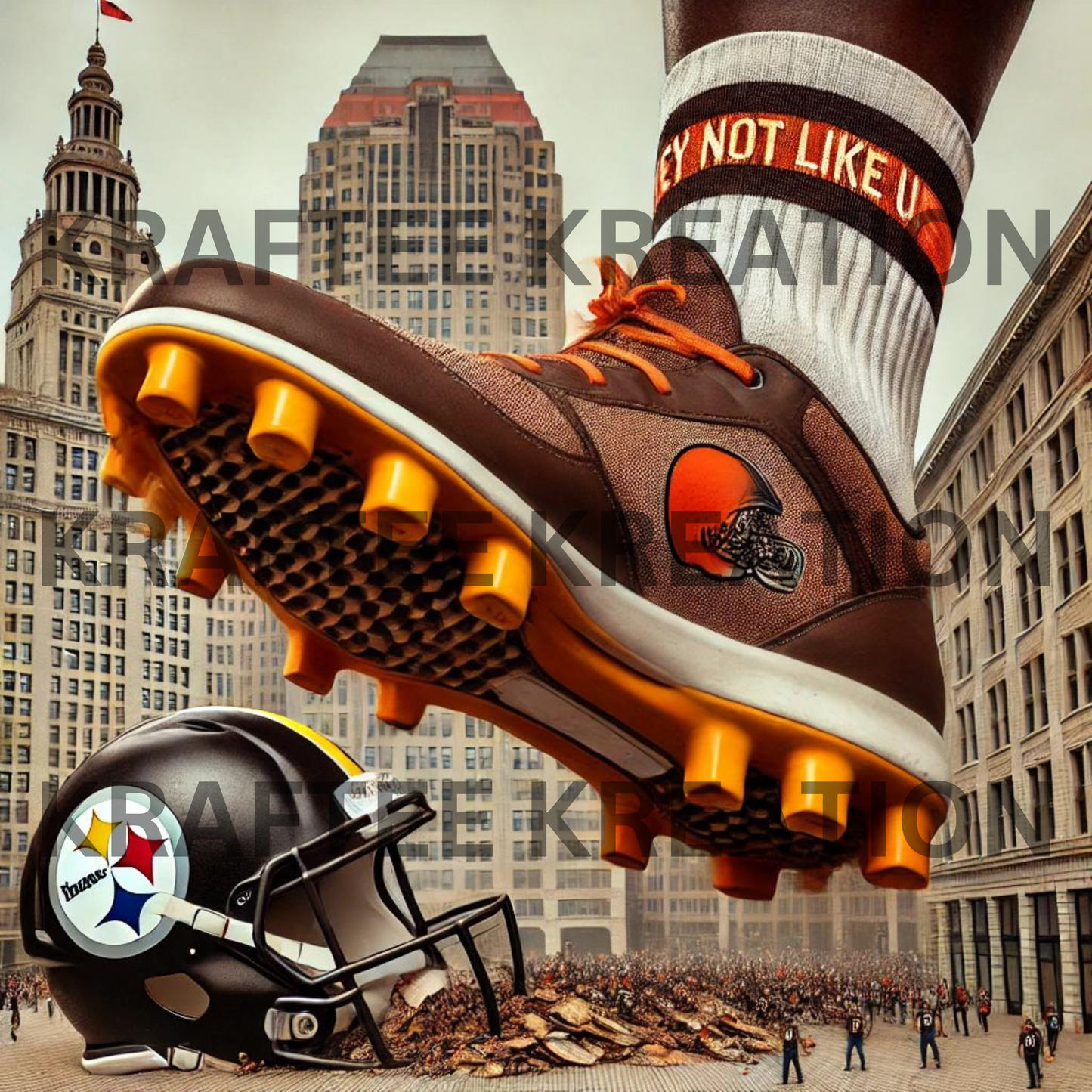 CLEVELAND/STEELER STOMP (THEY NOT LIKE US) OPTION 2: