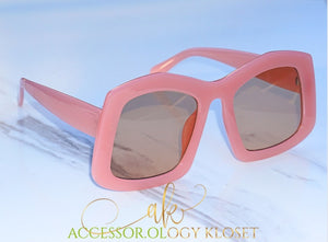 Sylvia Renee Oversized Sunglasses .