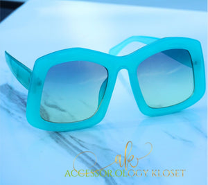 Sylvia Renee Oversized Sunglasses .