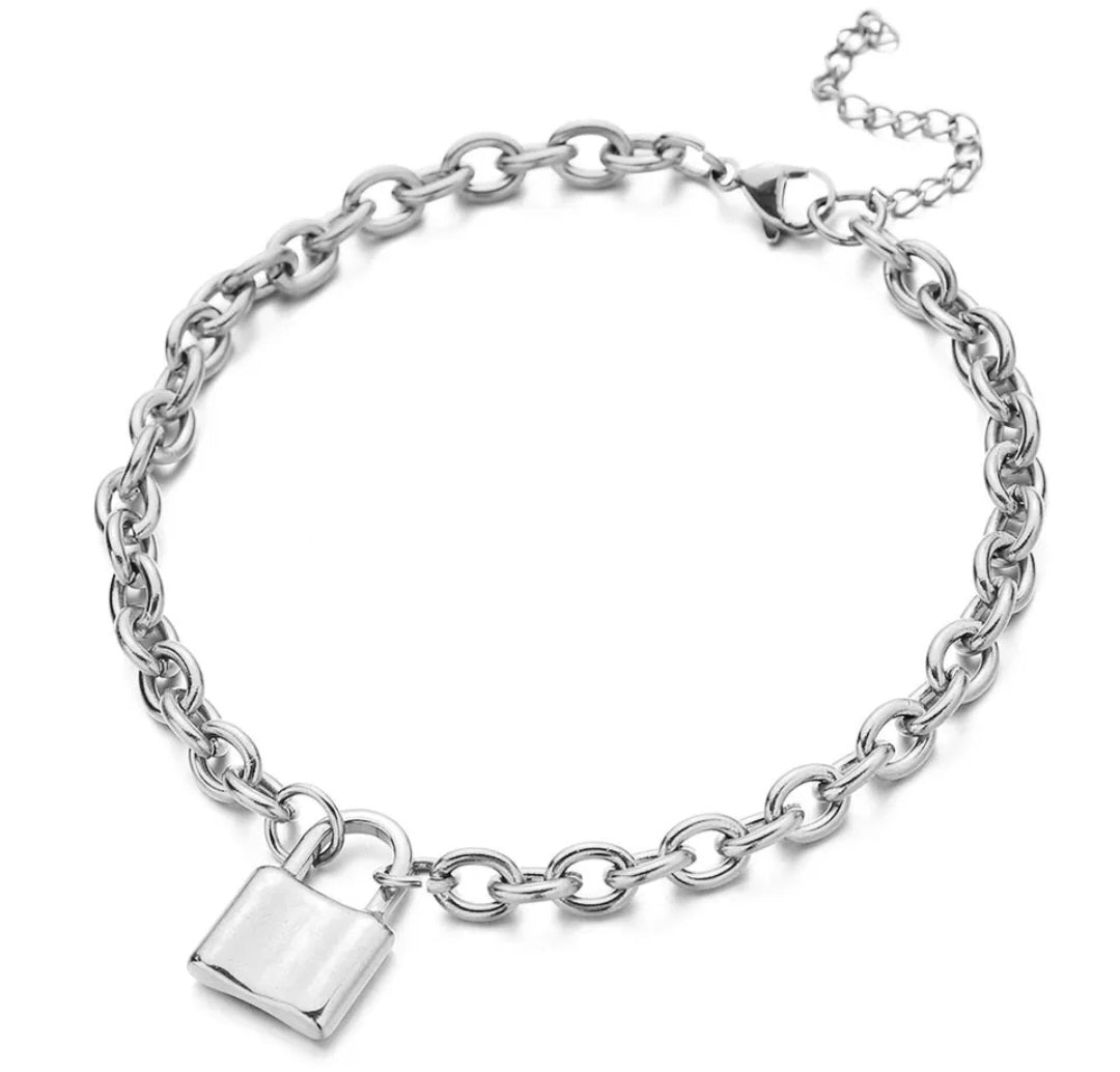 Padlock Anklet