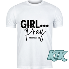 Load image into Gallery viewer, GIRL PRAY T-SHIRT
