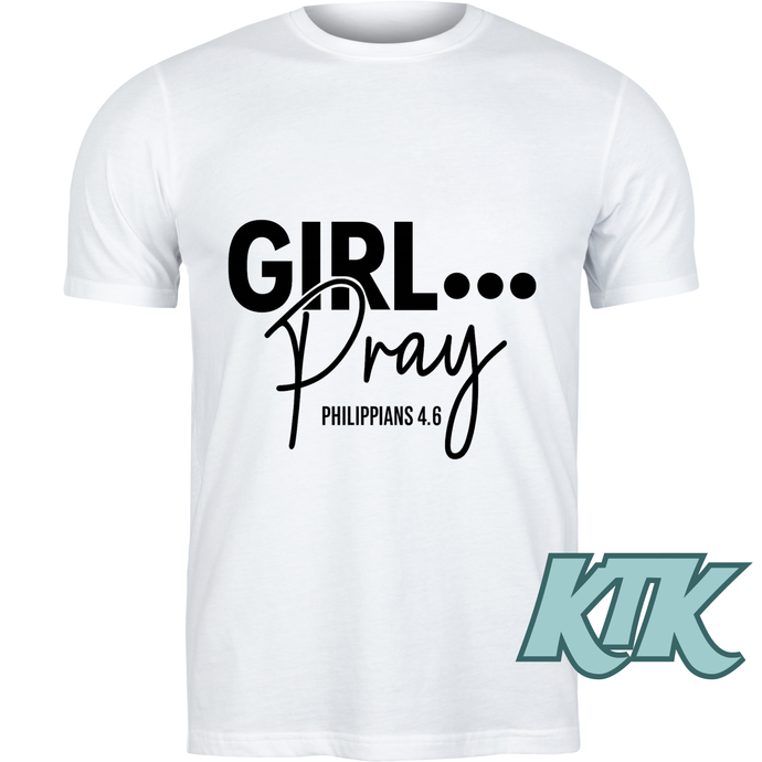 GIRL PRAY T-SHIRT
