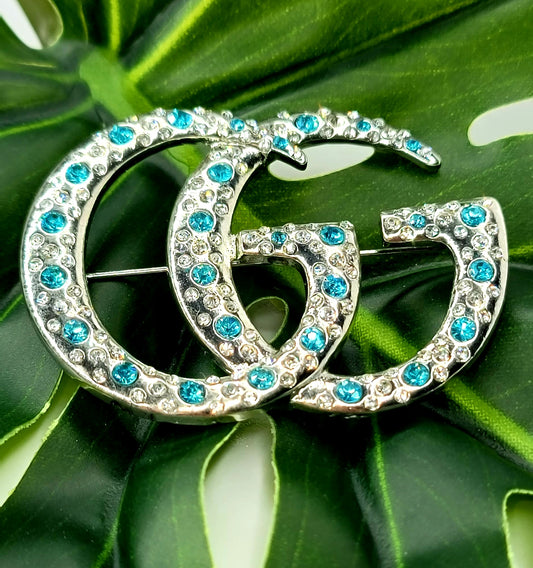 G's Love A Hint of Blue Brooch/Pin