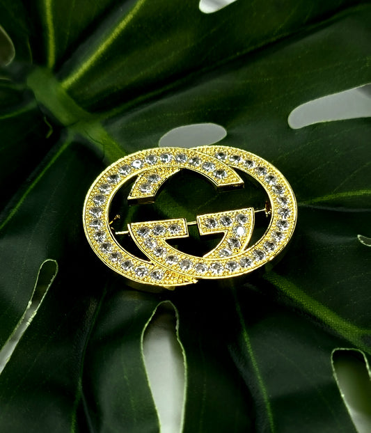 Two G's Brooch/Pin