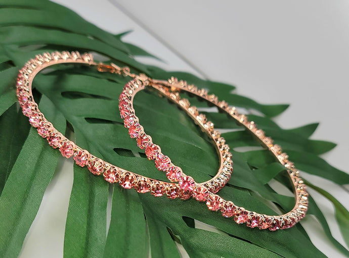 Pink Panther Hoops (10cm)