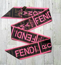 Load image into Gallery viewer, Fend* Mini/Skinny Print Scarf
