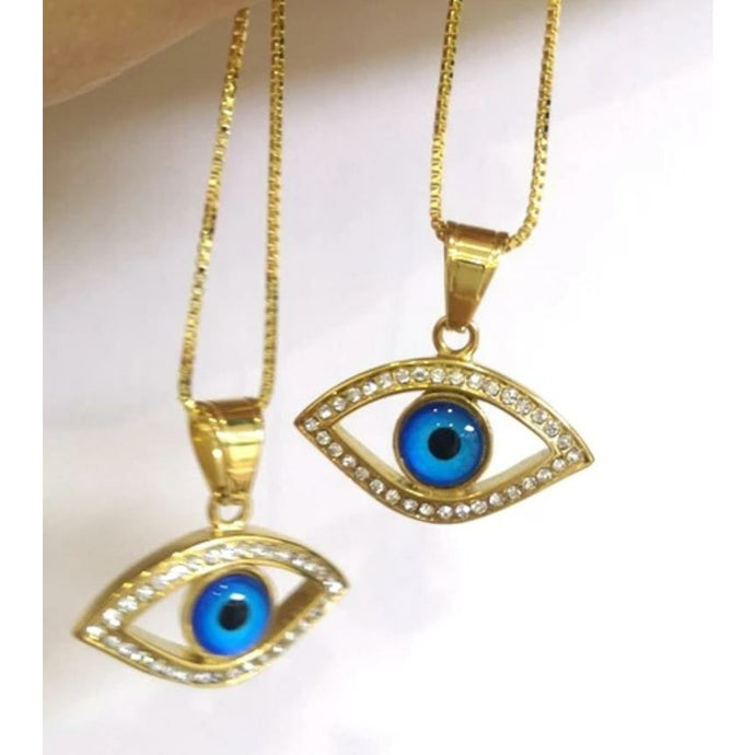 AK Blue Eye (Looking at You) Pendent Necklace