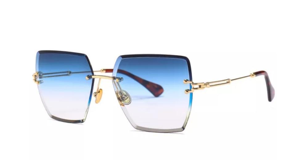 AK Cool Like That Rimless Square Fashion Sunglasses/Frames