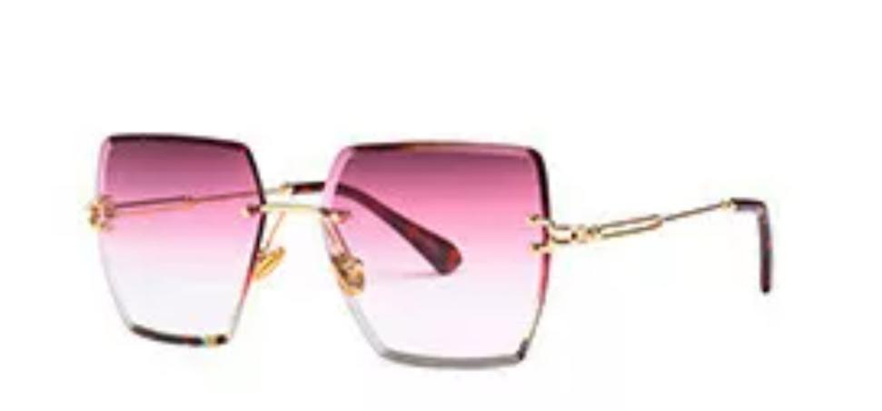 AK Cool Like That Rimless Square Fashion Sunglasses/Frames