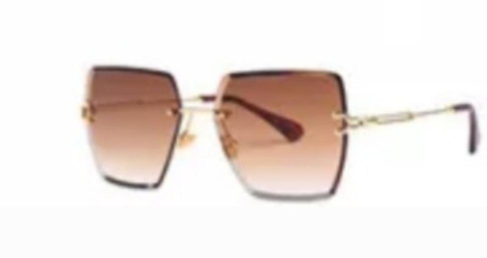 AK Cool Like That Rimless Square Fashion Sunglasses/Frames