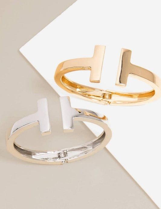 AK T Bar Open Bangle/Bracelet