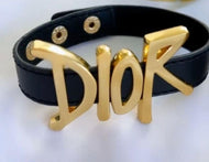 D*or Leather Wrist Belt Bracelet